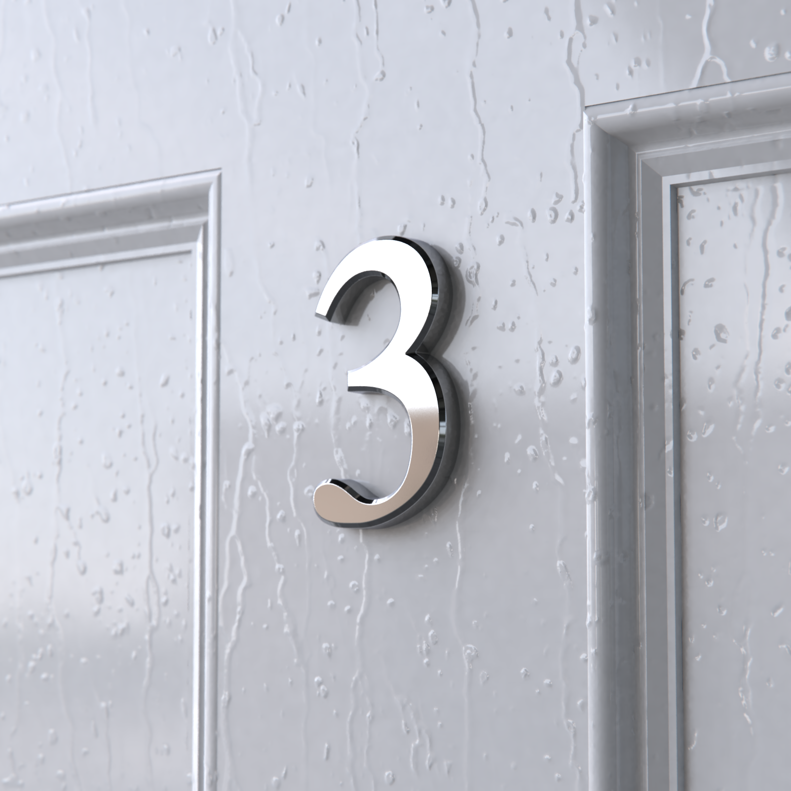 self adhesive door numbers