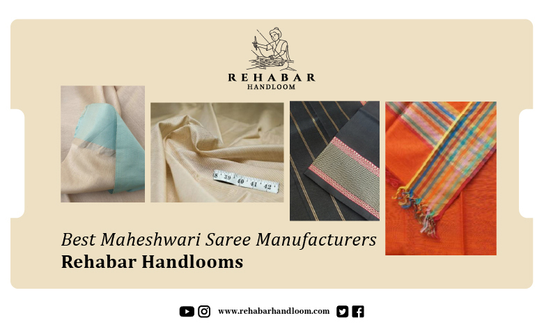 Best Maheshwari Saree Manufacturer - Rehabar Handloom