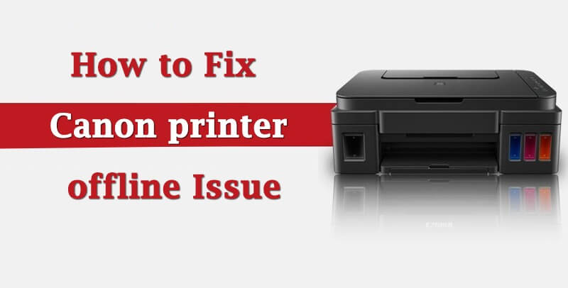 canon printer offline