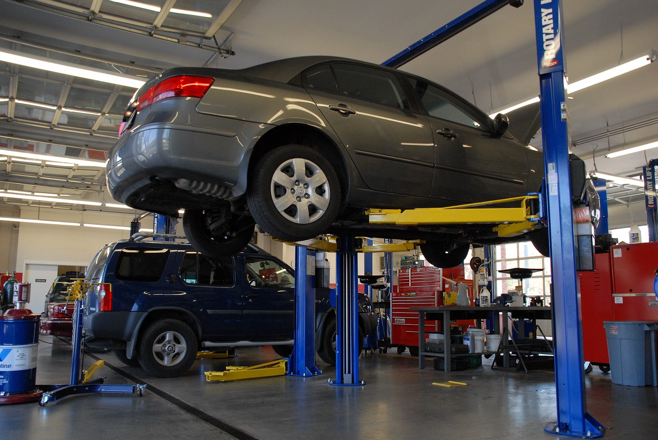 car at repair shop, how do I stop a car from shaking