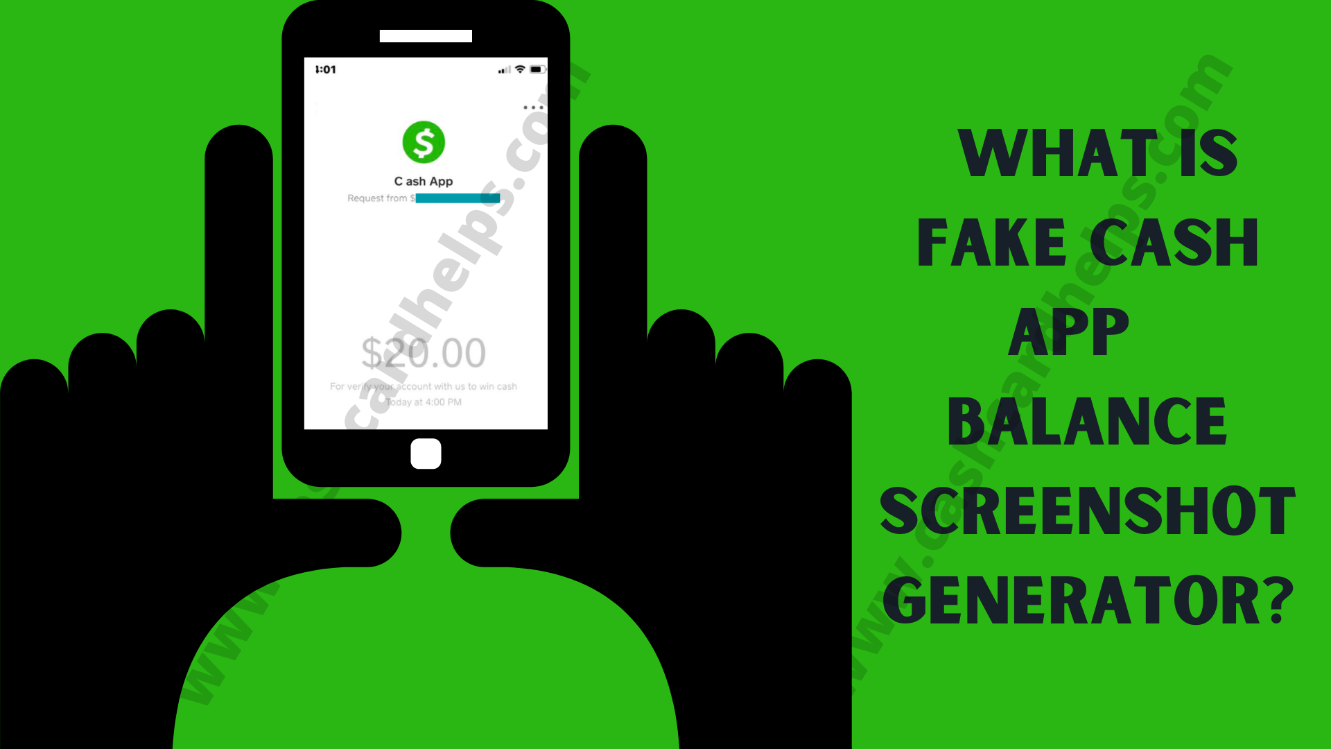 Fake Cash App Screenshot