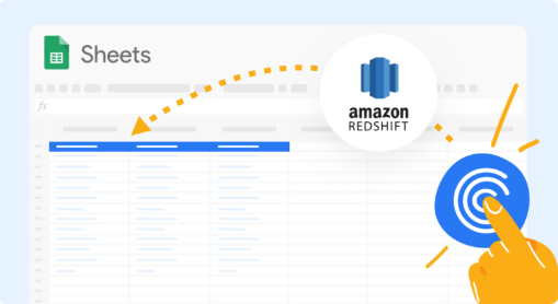 Amazon Redshift to Google Sheets